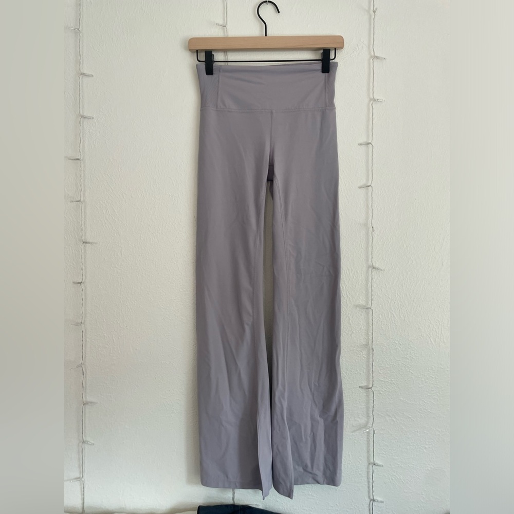 Athleta Lilac Stone High Rise Barre Skinny Flare Pant | XS | Athleta Powervita - Picture 2 of 6